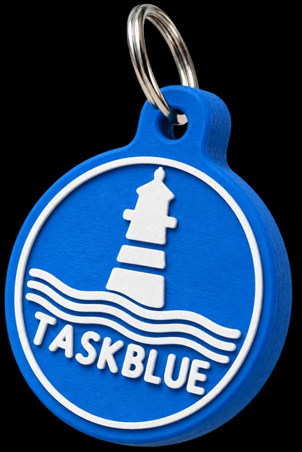 Der BlueTag, ein kleiner Schlüsselanhänger